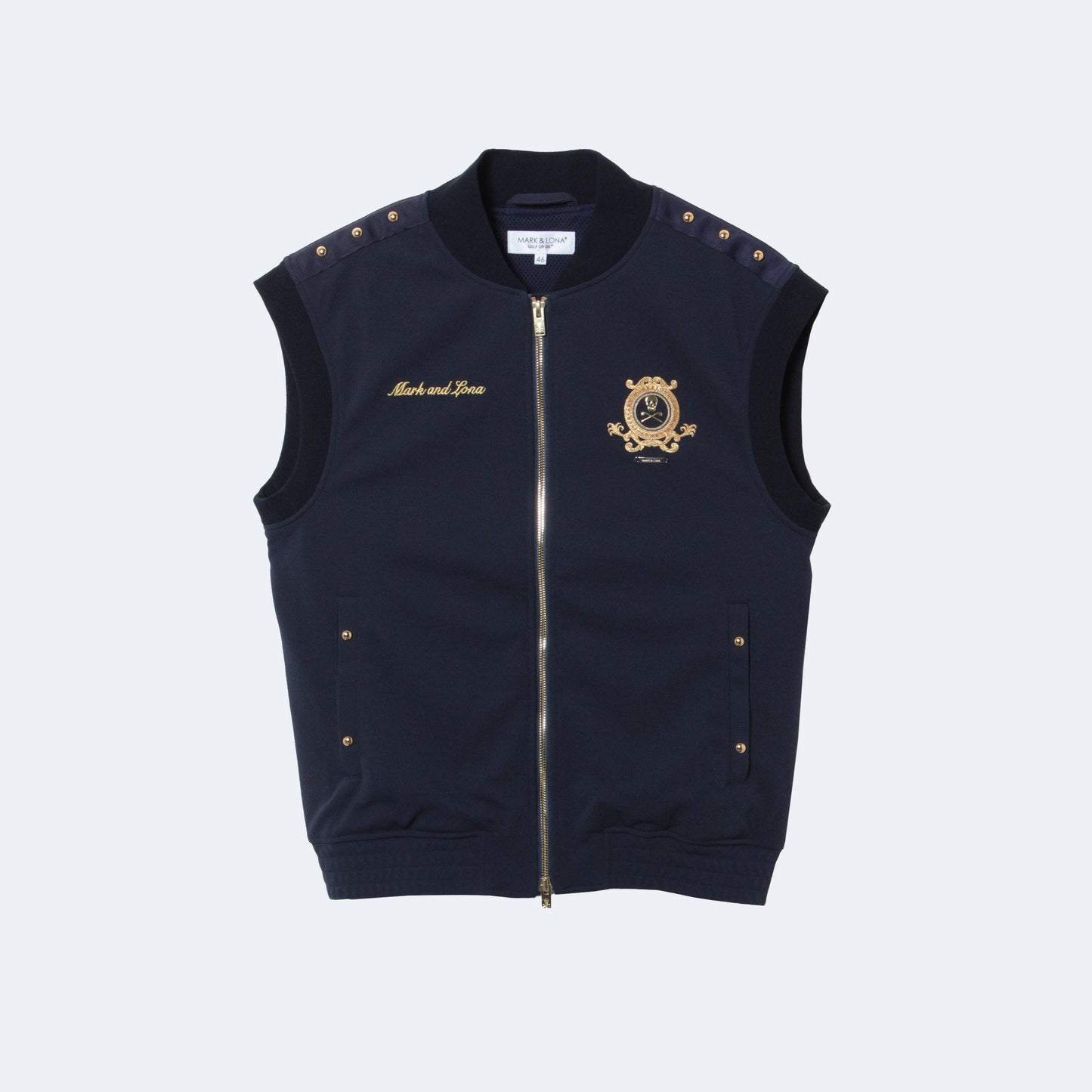 Prince Stud Zip Vest | MEN