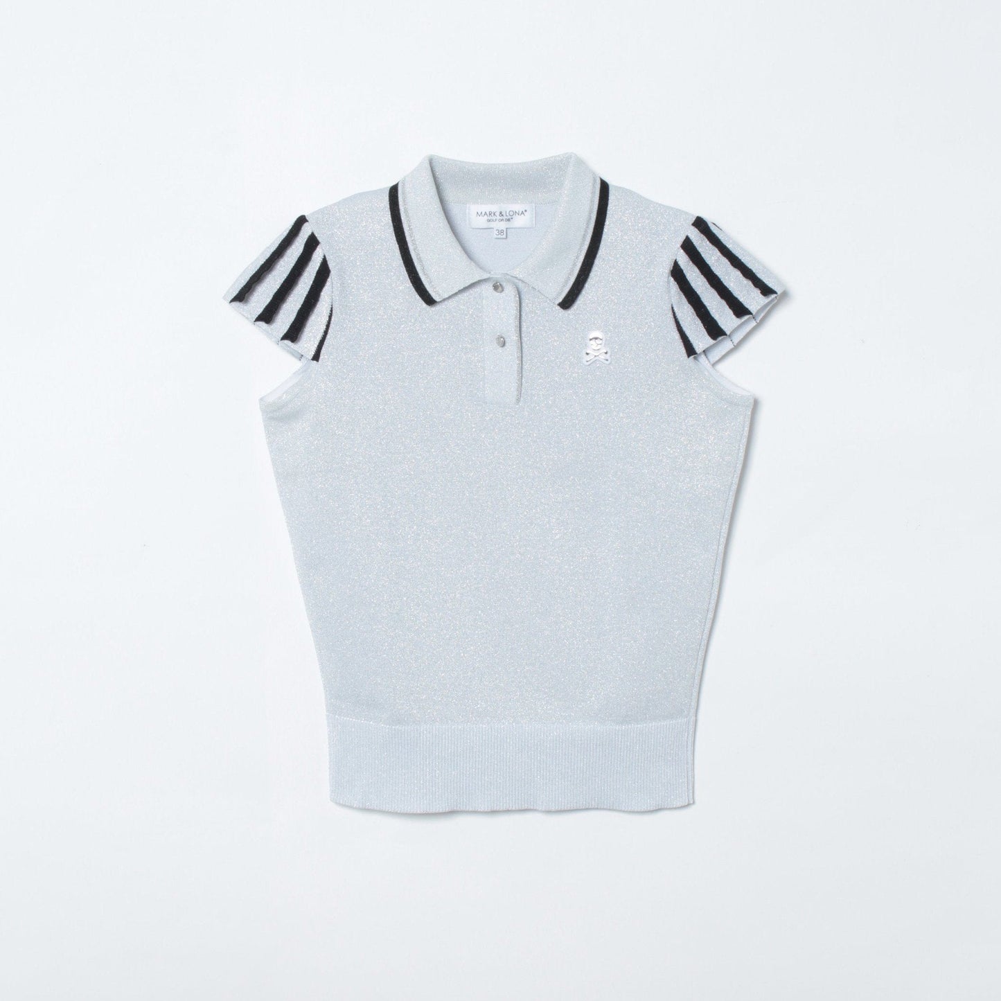 Romance Sparkly Knit Polo | WOMEN
