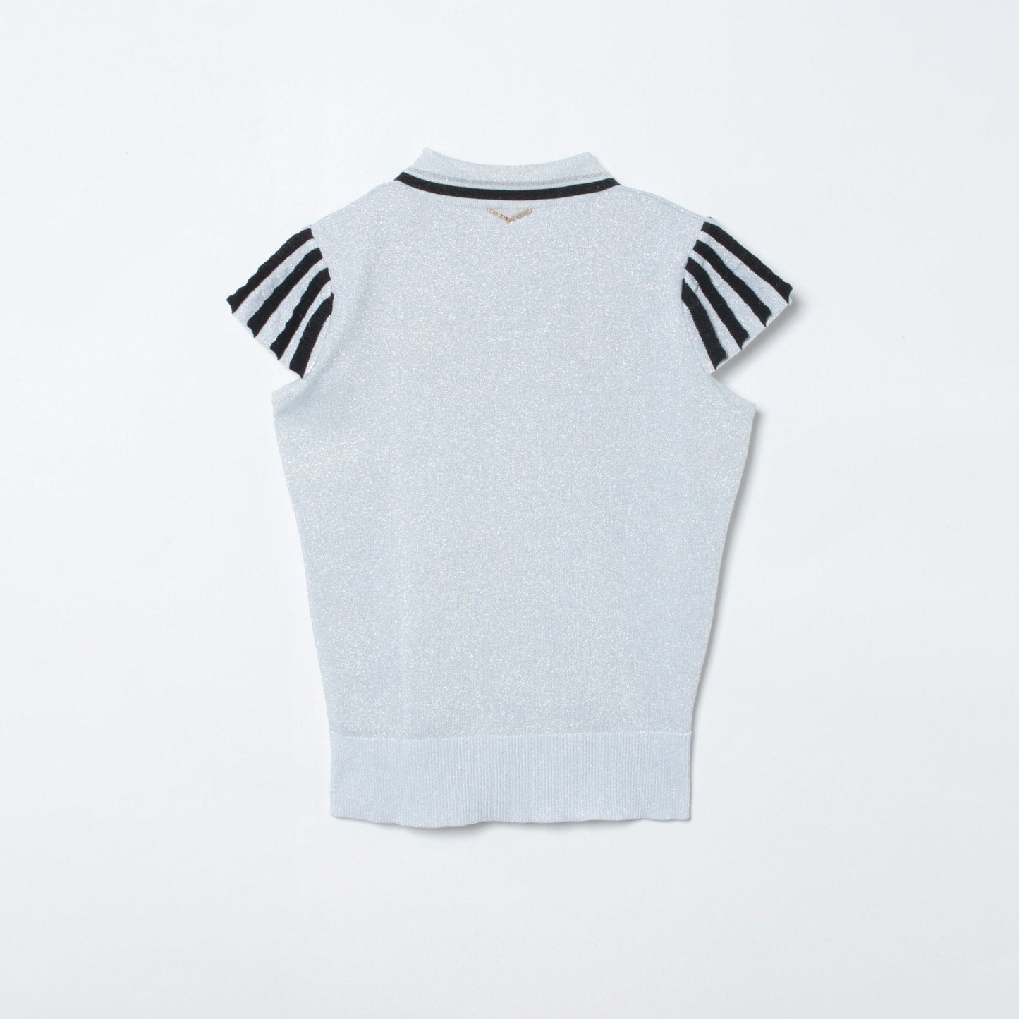 Romance Sparkly Knit Polo | WOMEN