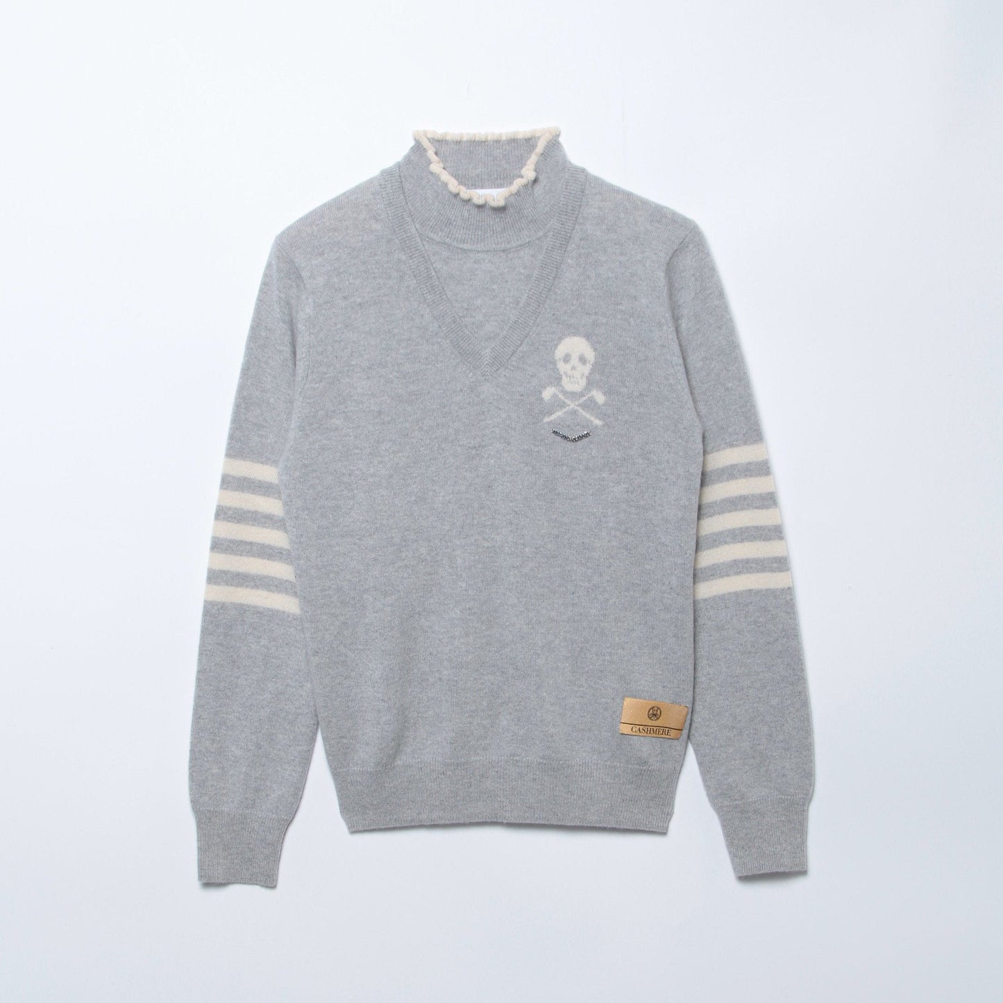Sedecim Cashmere Layerd Neck Sweater | WOMEN