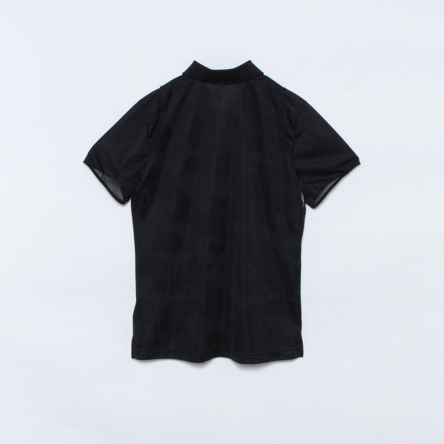 Gauge Sheer Sleeve Polo | WOMEN