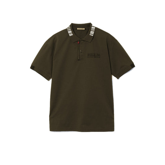 CD23-Smooth Pique Zip Polo | MEN