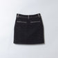 Este Uneven Jaquard Skirt | WOMEN