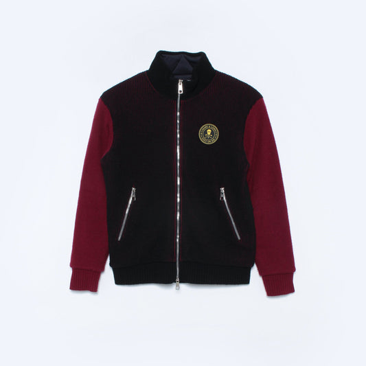 Circle Icon  Wind Stop Zip Sweater | MEN