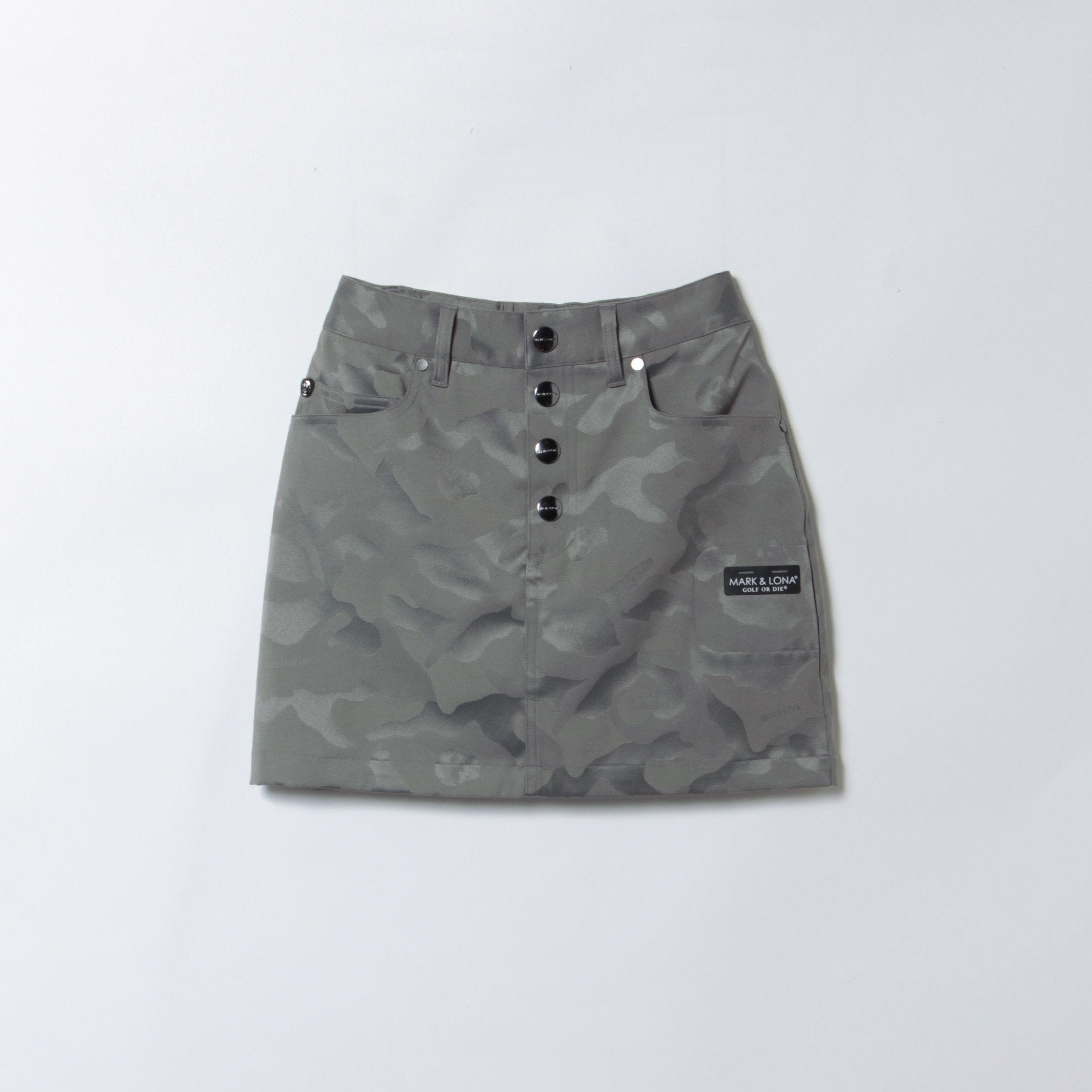 マークアンドロナ　スカート　Gauge Jacquard Camo Skirt マークアンドロナスカートGauge Jacquard Camo Skirt