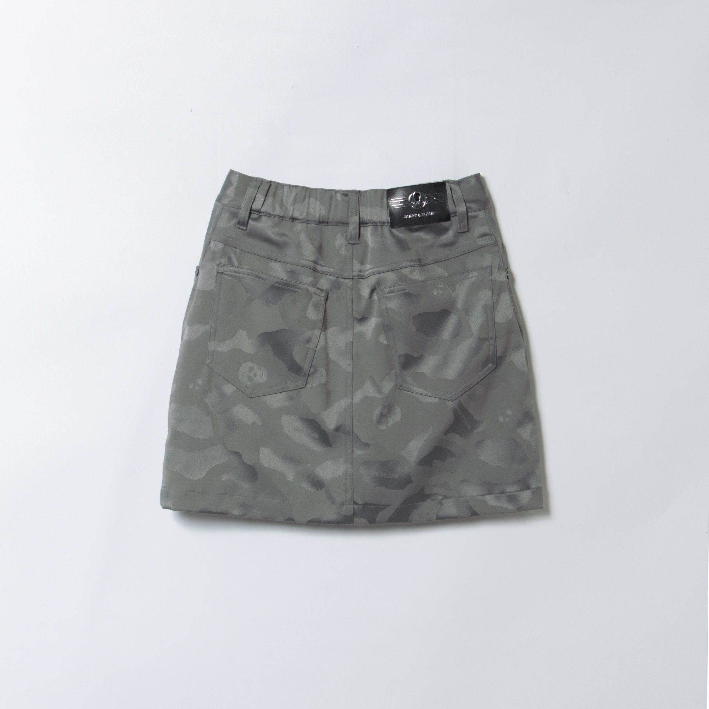 マークアンドロナ　スカート　Gauge Jacquard Camo Skirt マークアンドロナスカートGauge Jacquard Camo Skirt